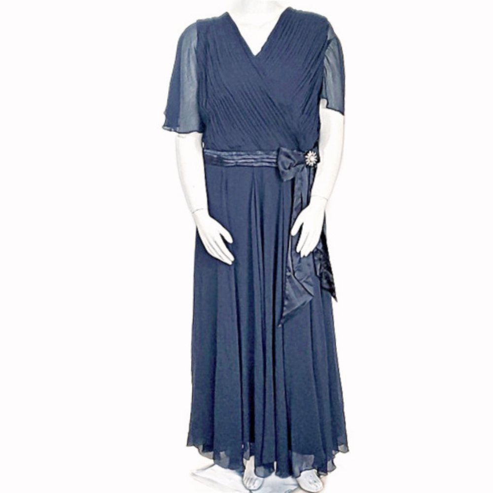Roaman's Plus Size Formal/Special Occasion Dress